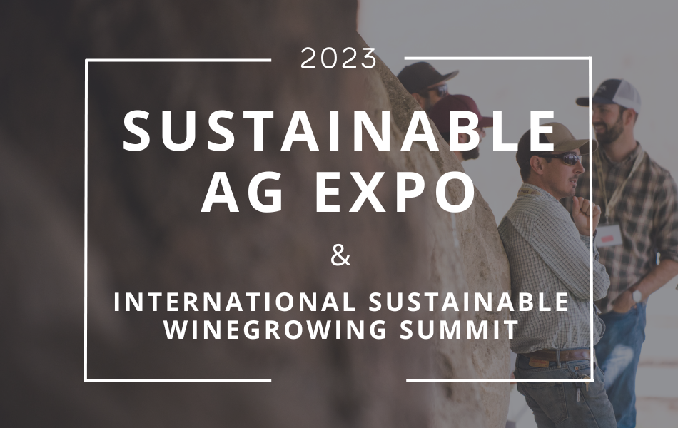 BREAKING NEWS - We Have Our Headliner for the 2023 Sustainable Ag Expo!